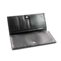 Gucci Portafoglio GG e Pelle Nera