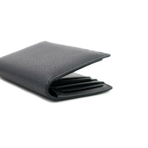 Dior Portacarte Bi Fold Pelle Nera