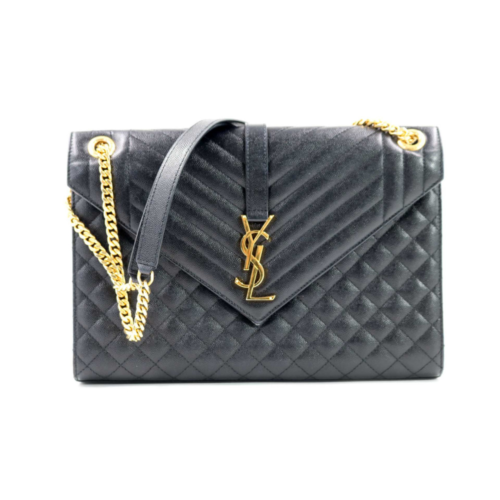 Saint Laurent Envelope Large Pelle Nera