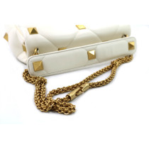 Valentino Roman Stud Pelle Bianca