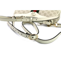 Gucci Ophidia Tracolla GG Beige e Bianco