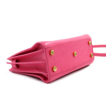 Saint Laurent Sac de Jour Pelle Rosa