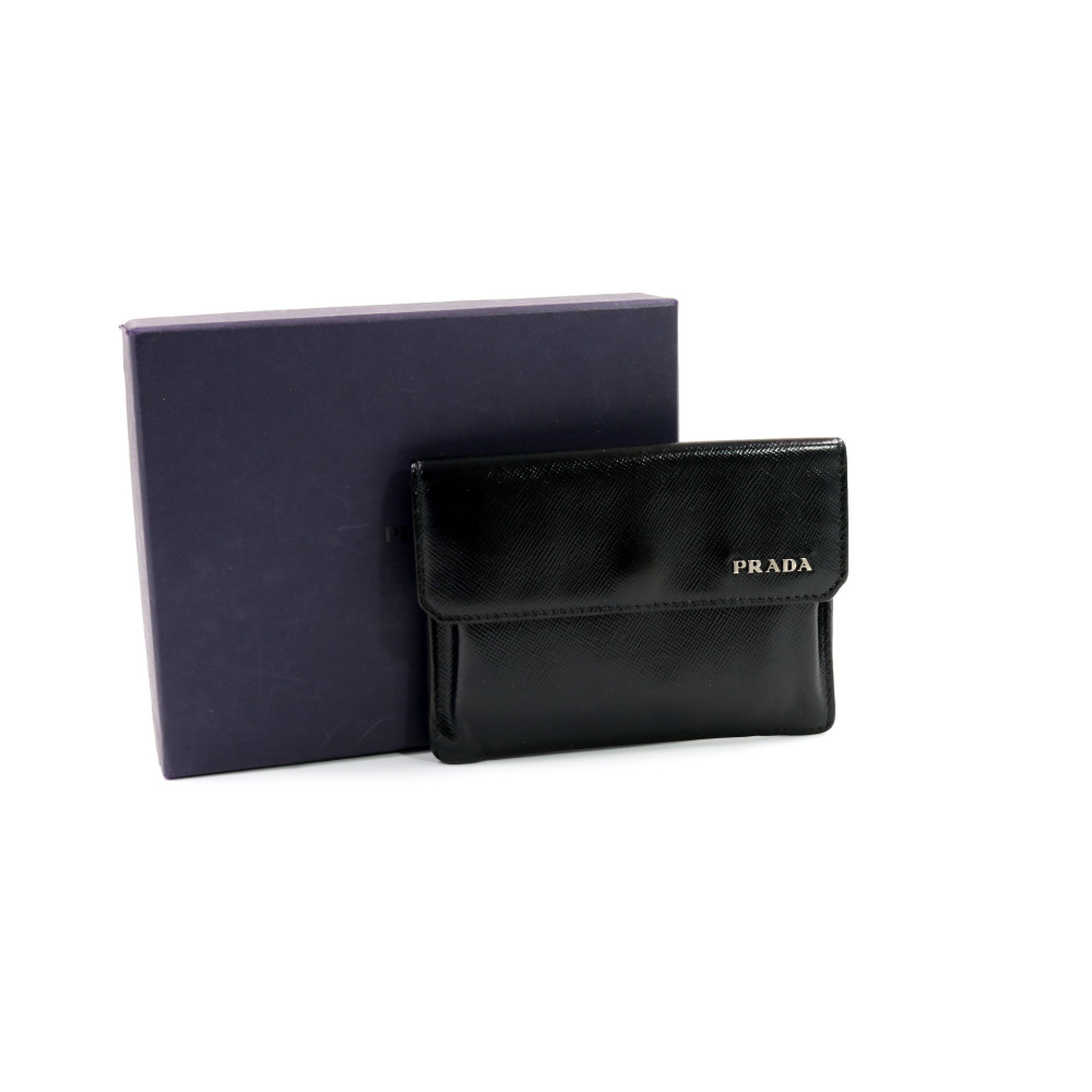 Prada Portacarte Pelle Nera