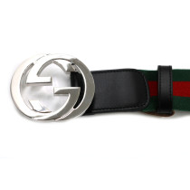 Gucci Cintura Web Rossa e Verde