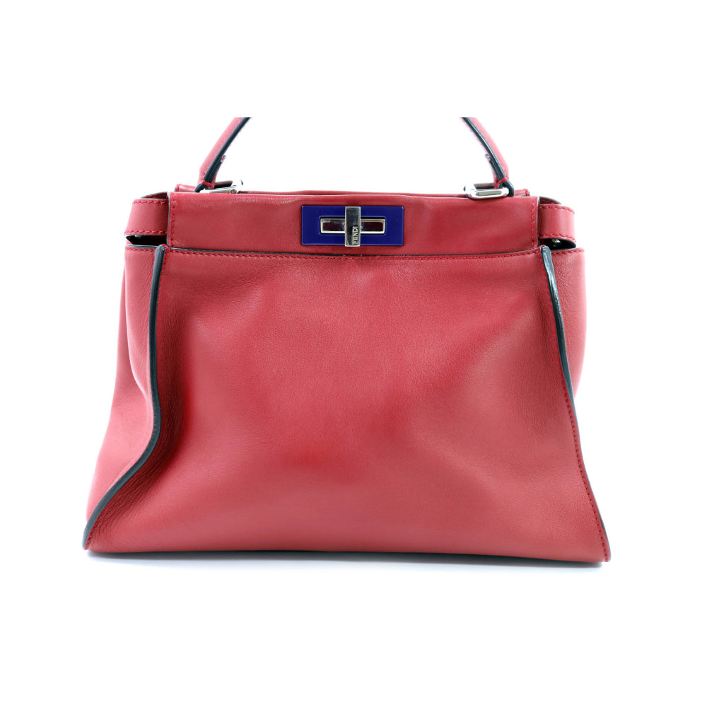 Fendi Peekaboo Pelle Rossa