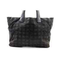Chanel Tote MM New Travel Nylon Nero