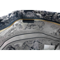 Dior Pochette Travel Tessuto Blu