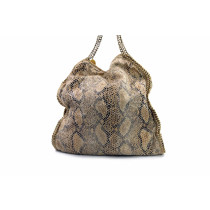 Stella McCartney Falabella Due Catene Tote Stampa Pitonata