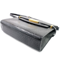 Saint Laurent Manhattan M Pelle Stampa Cocco Nera