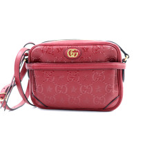 Gucci Tracolla GG Star Pelle Rossa