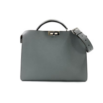 Fendi Peekaboo Pelle Grigia