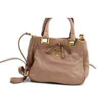 Prada Shopping Mini Pelle Beige