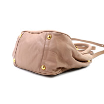 Prada Shopping Mini Pelle Beige