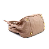 Prada Shopping Mini Pelle Beige