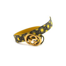 Gucci Cintura GG Beige e Pois