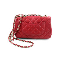 Chanel Tracolla Pelle Rossa