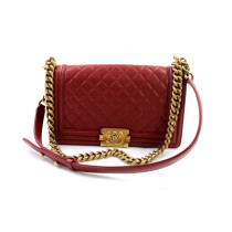 Chanel Boy Pelle Rossa