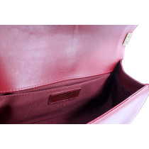 Chanel Boy Pelle Rossa