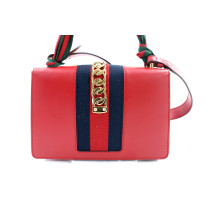 Gucci Silvye Pelle Rossa