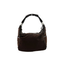 Tod's Hobo Tessuto Marrone