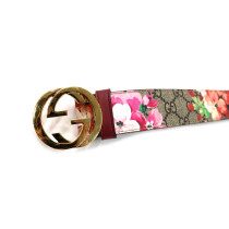 Gucci Cintura Blooms GG Beige