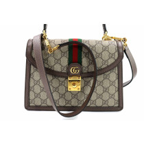 Gucci Borsa a Mano Ophidia Misura Media GG Beige