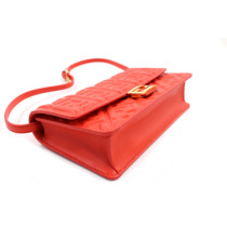 Fendi Wallet on Chain Baguette Pelle Corallo