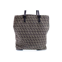 Fendi Tote Bag Vintage Zucchino Marrone