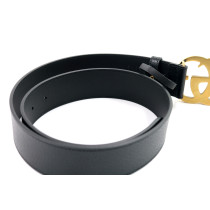 Gucci Cintura 80 GG opaca pelle nera