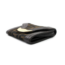 Fendi Portafoglio Zucca Marrone