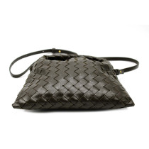 Bottega Veneta Hop Mini Pelle Verdone