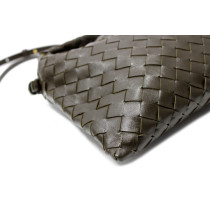 Bottega Veneta Hop Mini Pelle Verdone