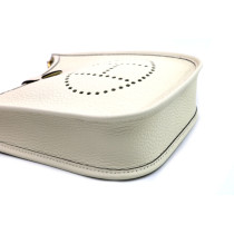 Hermes Evelyne Mini Pelle Crema