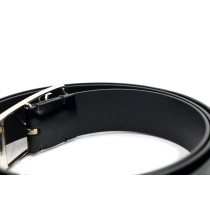 Louis Vuitton Gürtel Skyline Schwarzes Leder