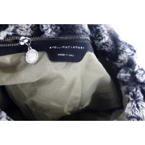 Stella McCartney Falabella Ecopelliccia Nera e Grigia