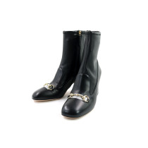 Gucci Stivaletti Pelle Nera