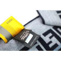 Fendi Sciarpa Lana Blu