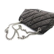 Balenciaga Crush Medium Denim Grigio