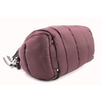 Prada Bowling Tessuto Bomber Bordeaux