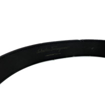 Ferragamo Cintura Pelle Nera
