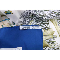 Hermes Foulard n° 4 l'Hiver Seta Multicolor