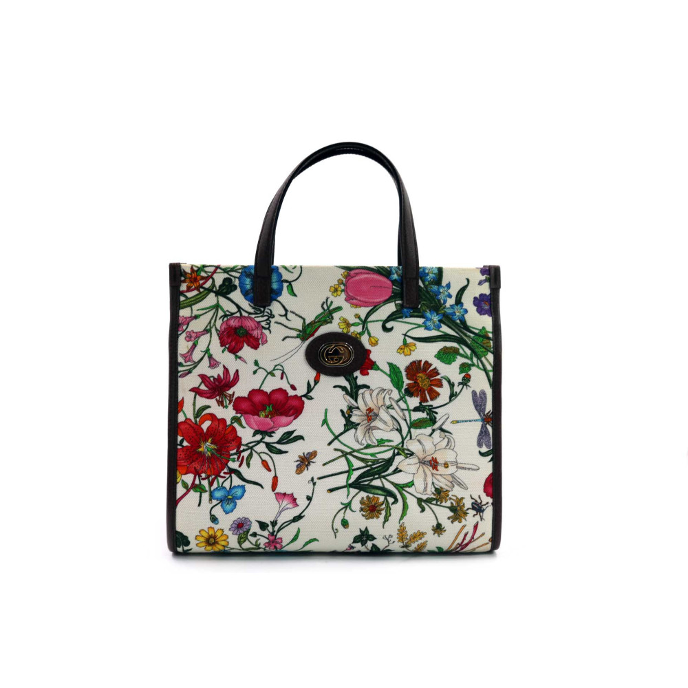 Gucci Shopping Garden Tessuto Multicolor