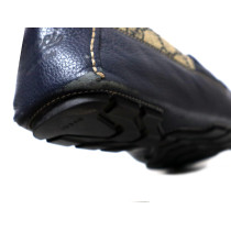 Gucci Mocassini Pelle Blu Scuro