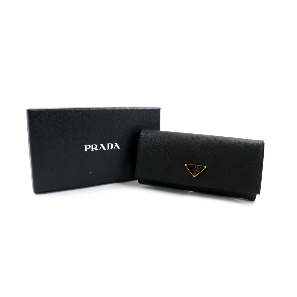 Prada Portafoglio Pelle Nera