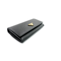 Prada Portafoglio Pelle Nera