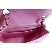 Chanel Mini Square Pelle Rosa
