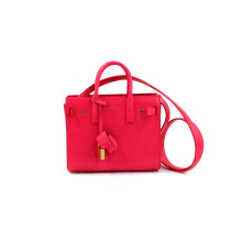 Saint Laurent Sac de Jour Nano Pelle Rosa Fluo