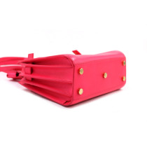 Saint Laurent Sac de Jour Nano Pelle Rosa Fluo