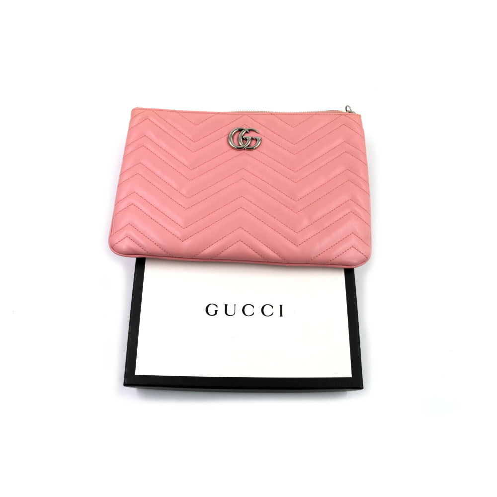 Gucci Pochette Pelle Rosa