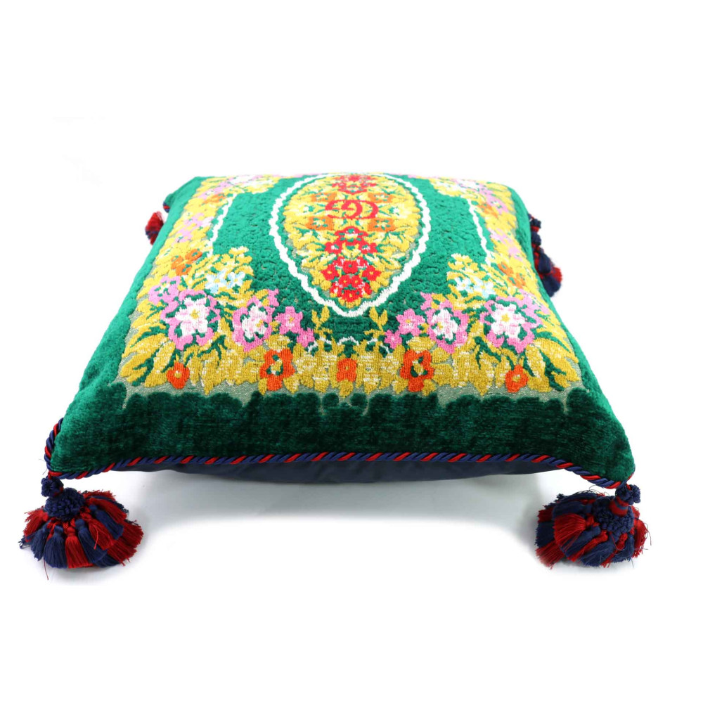 Gucci Cuscino Velluto Multicolor